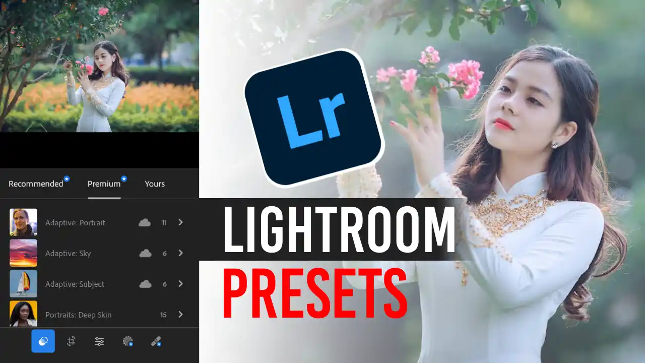 Lightroom presets for cinematic photo editing on mobile