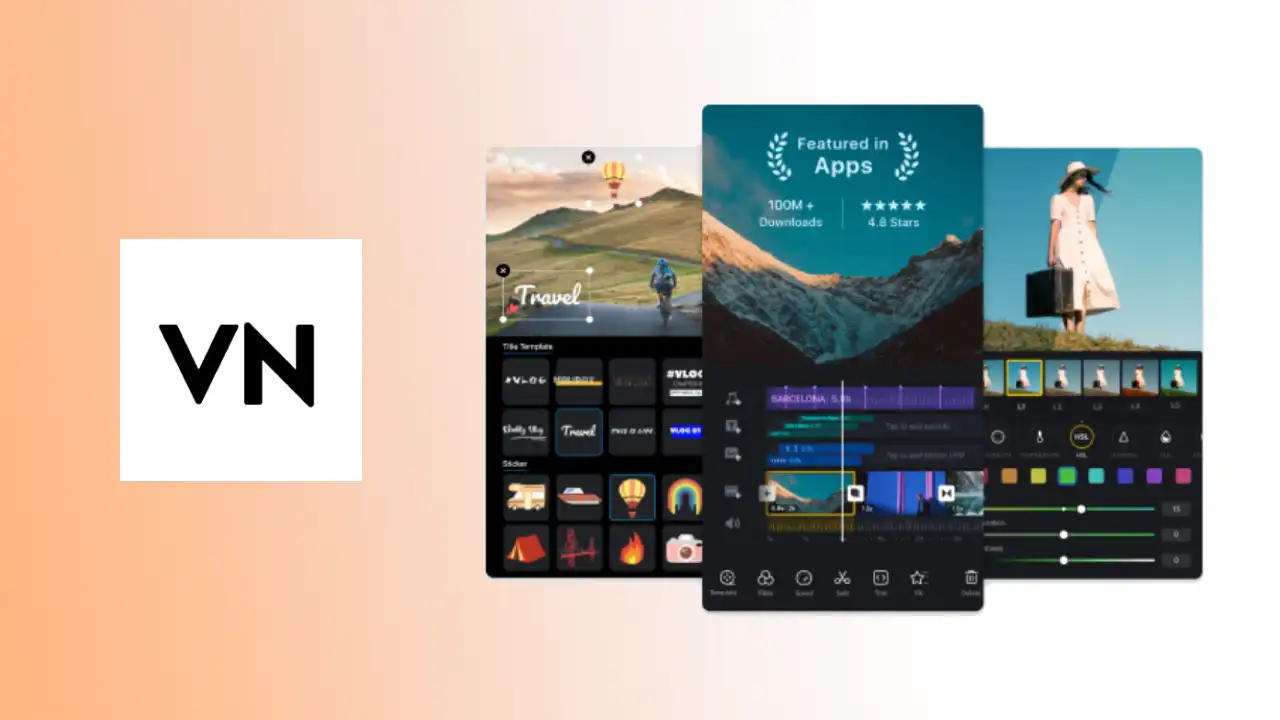 Download VN Templates QR Code for Viral Reels Editing