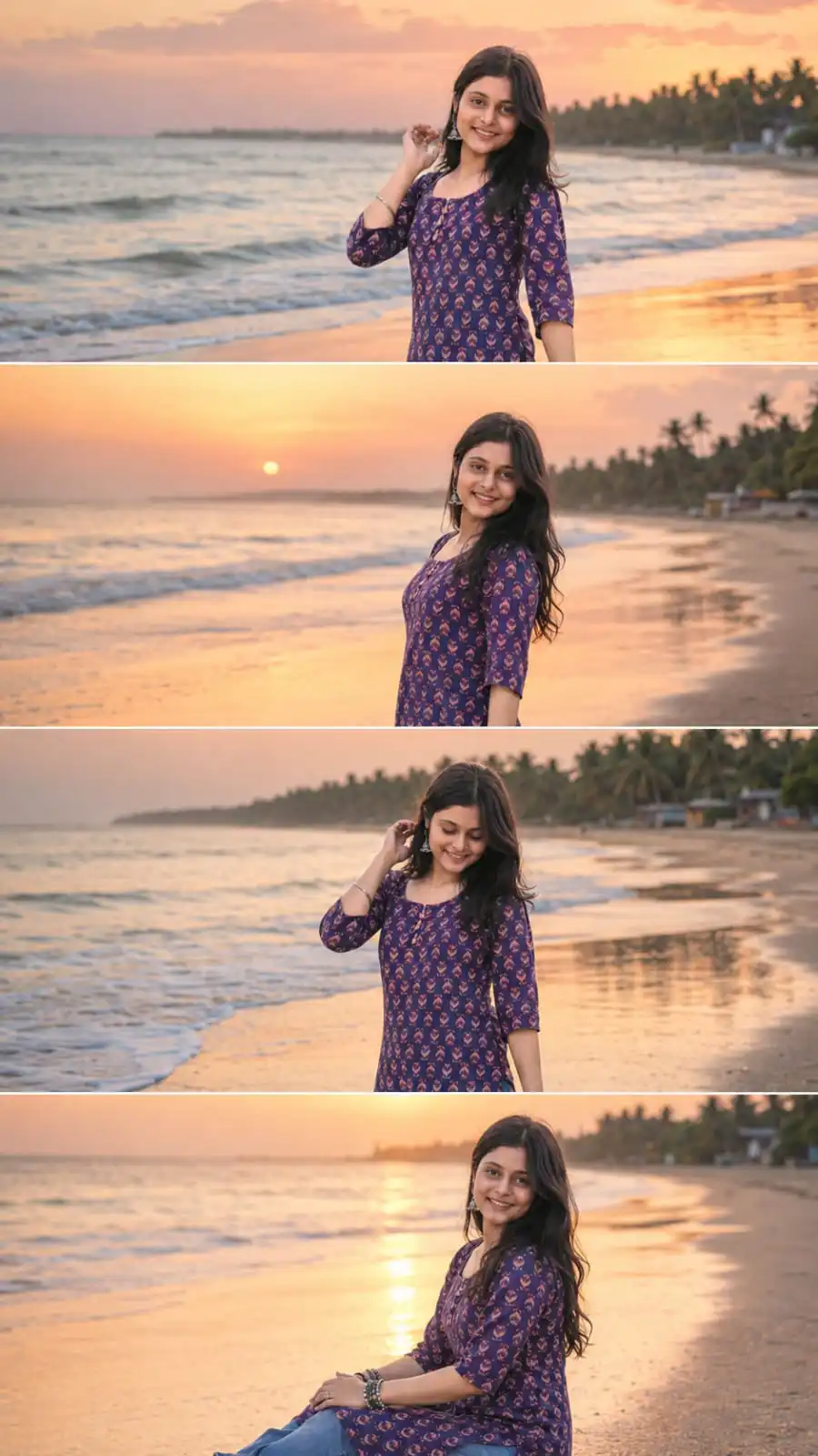 Golden Hour Sunset Image